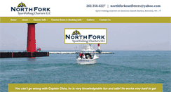 Desktop Screenshot of northforksportfishing.com